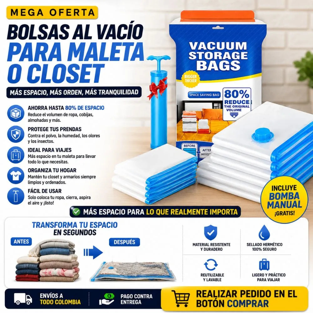 BOLSAS DE EMPAQUE AL VACIO