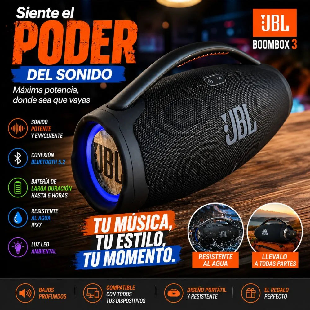 Parlante Jbl Boombox 3