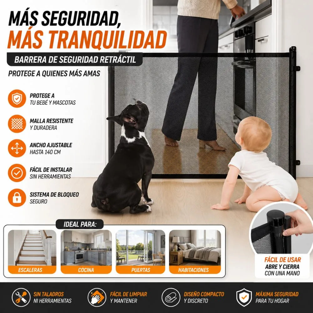 Malla De Seguridad Para Mascotas Y Bebes
